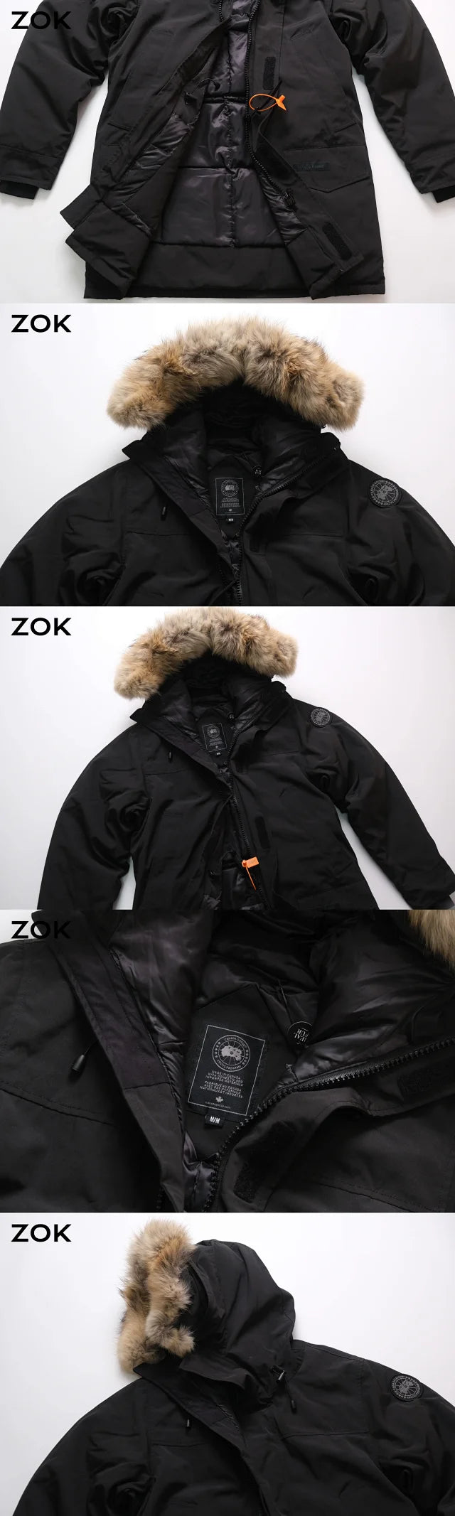 zok/캐나다구스 남성 파이크 다운 자켓