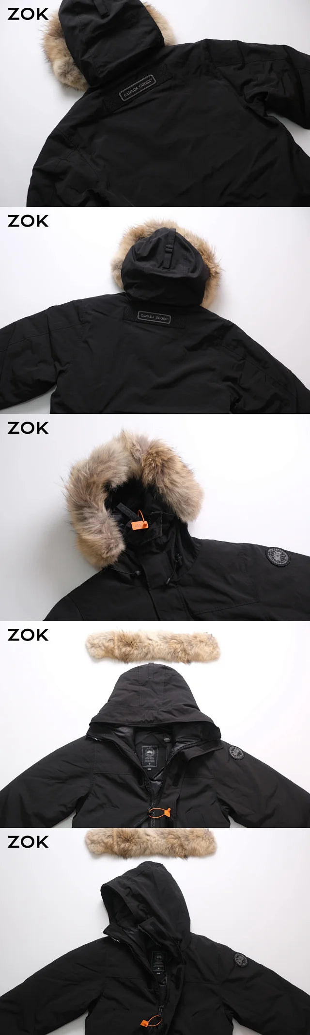 zok/캐나다구스 남성 파이크 다운 자켓