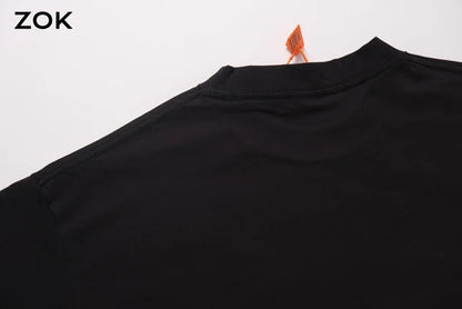 ZOK / 발렌시아가 웨이브 반팔티 , 파도 콜라 퍼지 반팔