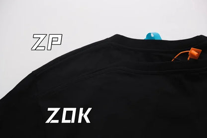 ZOK / 로에베 반팔티 ,  가슴 자수 반팔