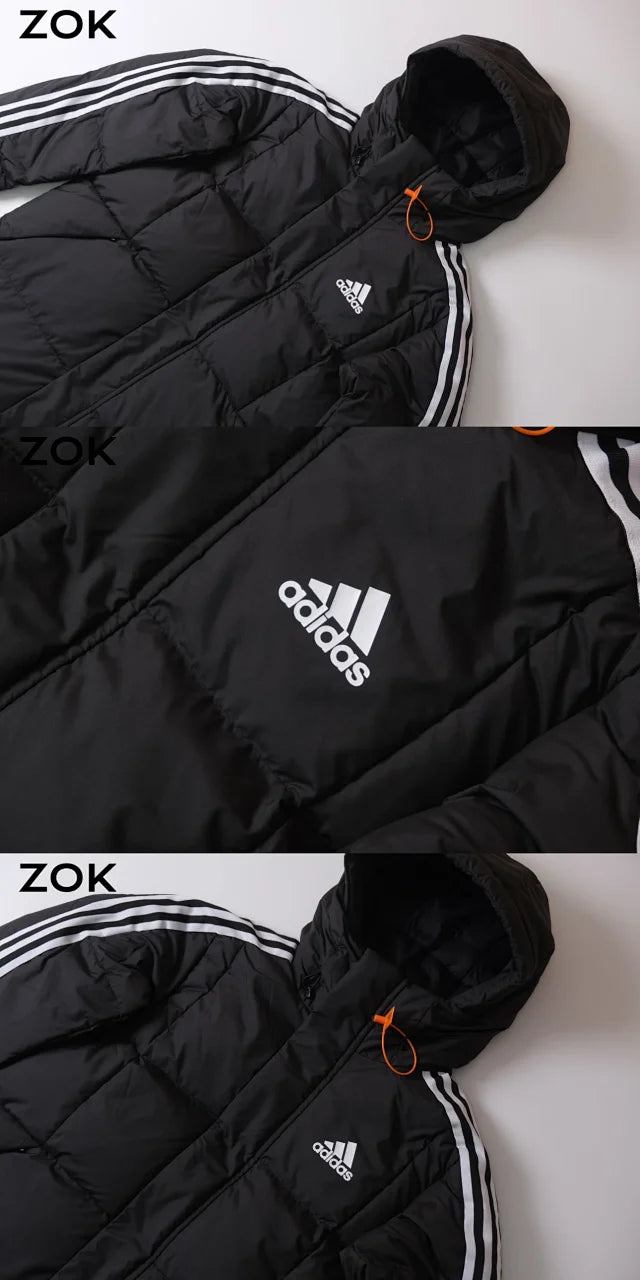 zok/아디다스 남성 롱패딩