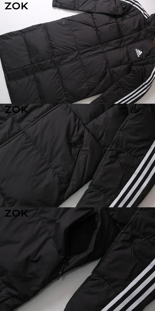 zok/아디다스 남성 롱패딩