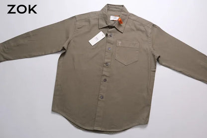 zok/아미 남성 하트 자수 셔츠