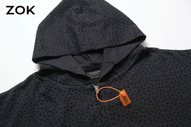 zok/발렌시아가 남성 지퍼 후드