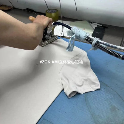 ZOK / 아미 반팔티 , AMISS24 입체하트