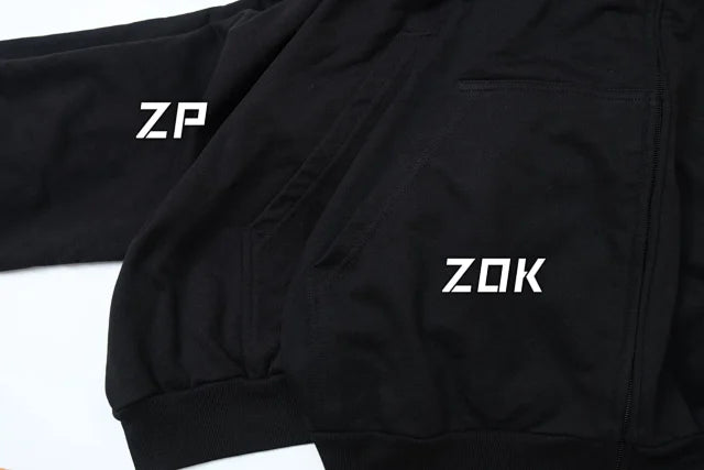 zok/발렌시아가 남성 오버핏 지퍼 후드