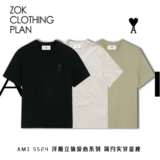 ZOK / 아미 반팔티 , AMISS24 입체하트