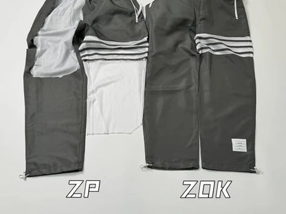 zok / 톰브라운 그레이 스트라이프 트레이닝팬츠