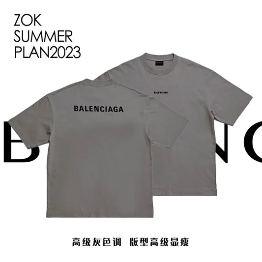 zok/발렌시아가 남성 반팔 티셔츠