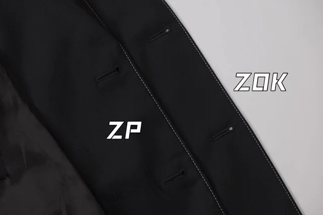 ZOK / 프라다 슈프 자켓 , 어깨 패드 트리밍 하이 커스텀 슈트