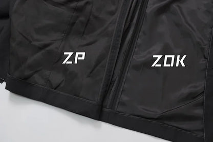 ZOK / 프라다 슈프 자켓 , 어깨 패드 트리밍 하이 커스텀 슈트