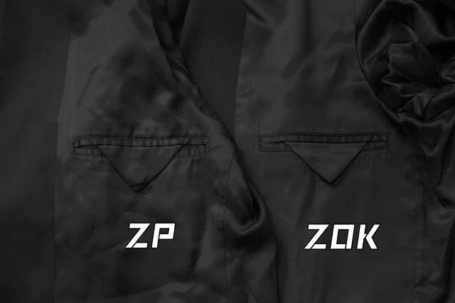 ZOK / 프라다 슈프 자켓 , 어깨 패드 트리밍 하이 커스텀 슈트