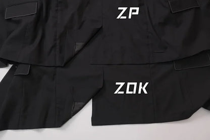 ZOK / 프라다 슈프 자켓 , 어깨 패드 트리밍 하이 커스텀 슈트