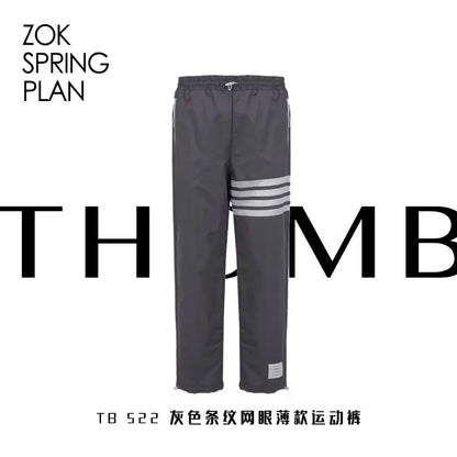 zok / 톰브라운 그레이 스트라이프 트레이닝팬츠