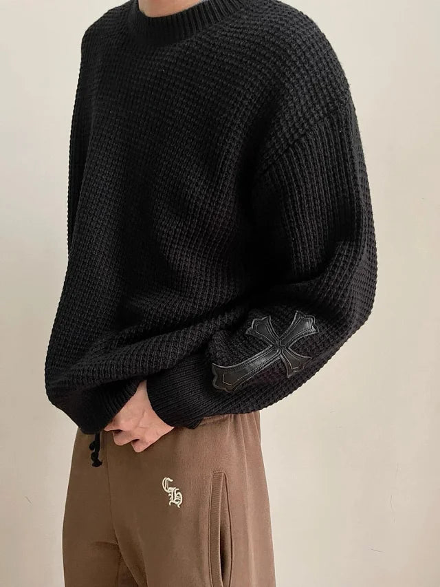 gw /크롬하츠 남성 라운드 스웨터
