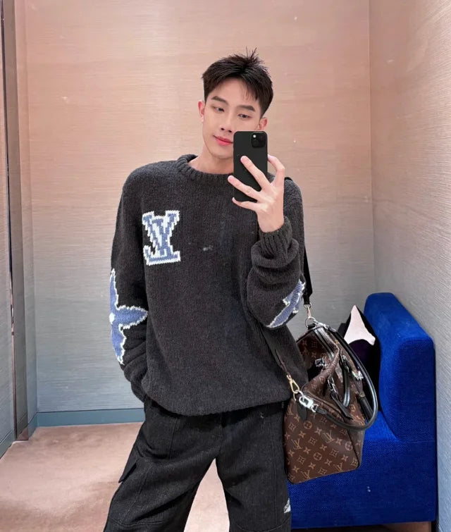 gw /루이비통 남여 프린트 스웨터