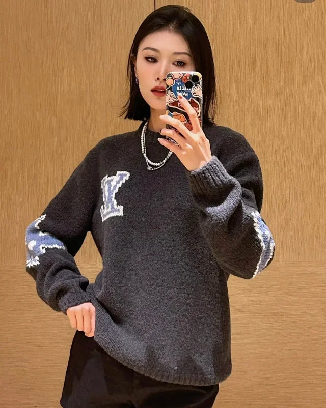 gw /루이비통 남여 프린트 스웨터