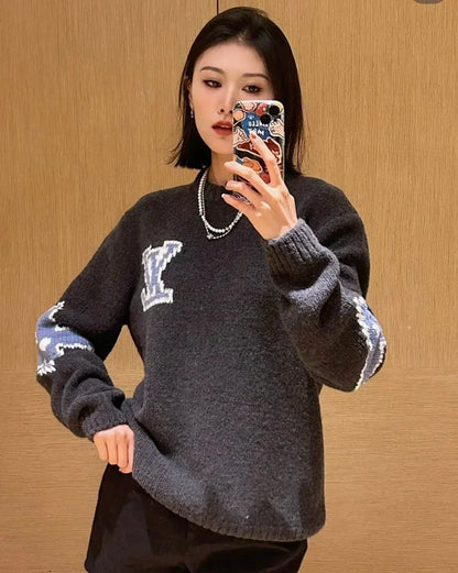 gw /루이비통 남여 프린트 스웨터
