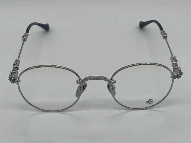 블랙하트 / 흑심 크롬하츠 안경테 부바A ,  925 실버 광택 안경 부바-a