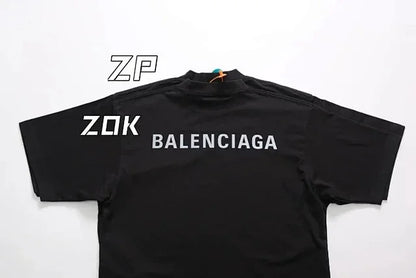 ZOK / 발렌시아가 반팔티 ,  BAL전후 로고3M 반사프린트
