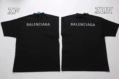 ZOK / 발렌시아가 반팔티 ,  BAL전후 로고3M 반사프린트