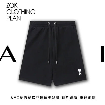 ZOK / 로에베 반팔티 , 로고 자수 차콜그레이