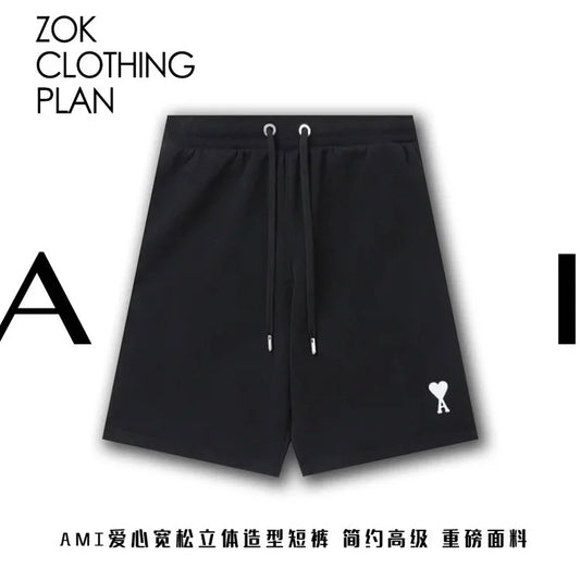 ZOK / 로에베 반팔티 , 로고 자수 차콜그레이