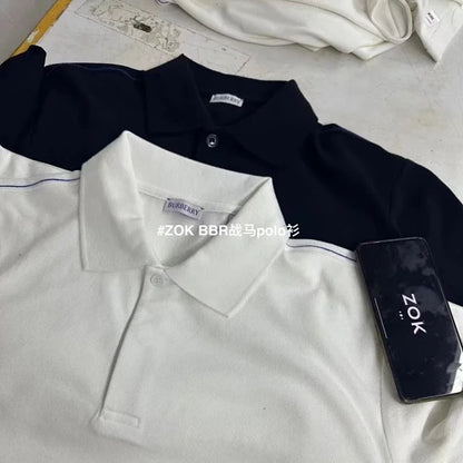 ZOK / 버버리 카라티 , FW23 워마 폴로 셔츠