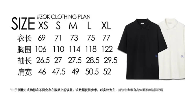 ZOK / 버버리 카라티 , FW23 워마 폴로 셔츠