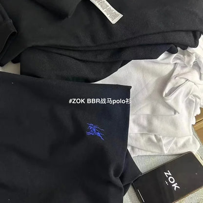 ZOK / 버버리 카라티 , FW23 워마 폴로 셔츠
