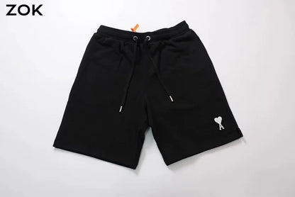 ZOK / 로에베 반팔티 , 로고 자수 차콜그레이