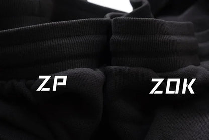 ZOK / 로에베 반팔티 , 로고 자수 차콜그레이