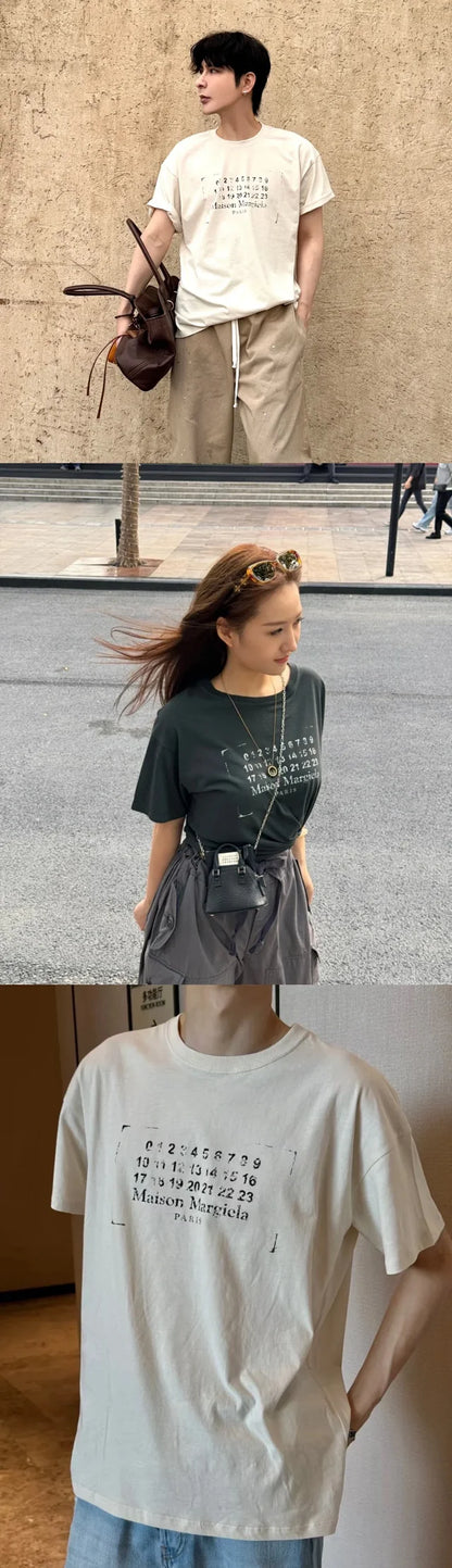 zok 공장 / 메종마르지엘라 남성 반팔 티셔츠