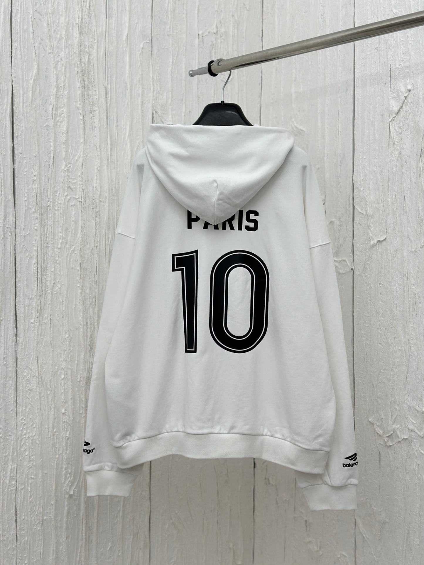 체인2호 / Balenciag*/BLCG 파리24 신제품 PARIS SOCCER HOODIE 미디엄 지퍼 후드 후드