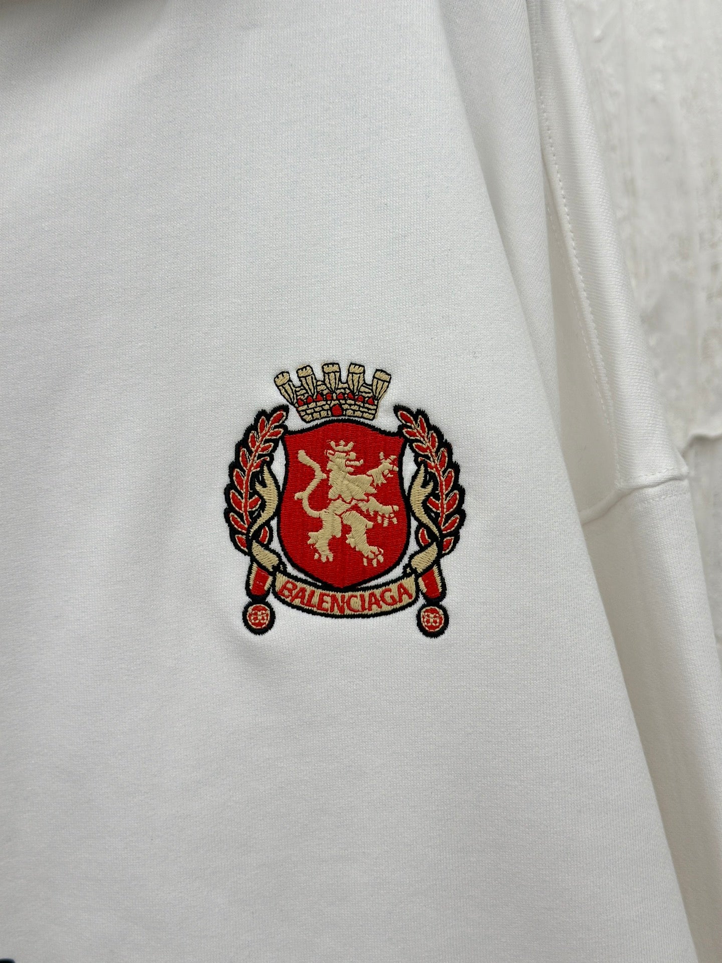 체인2호 / Balenciag*/BLCG 파리24 신제품 PARIS SOCCER HOODIE 미디엄 지퍼 후드 후드