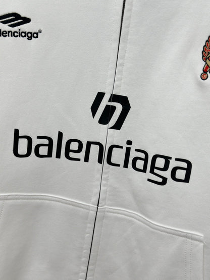 체인2호 / Balenciag*/BLCG 파리24 신제품 PARIS SOCCER HOODIE 미디엄 지퍼 후드 후드