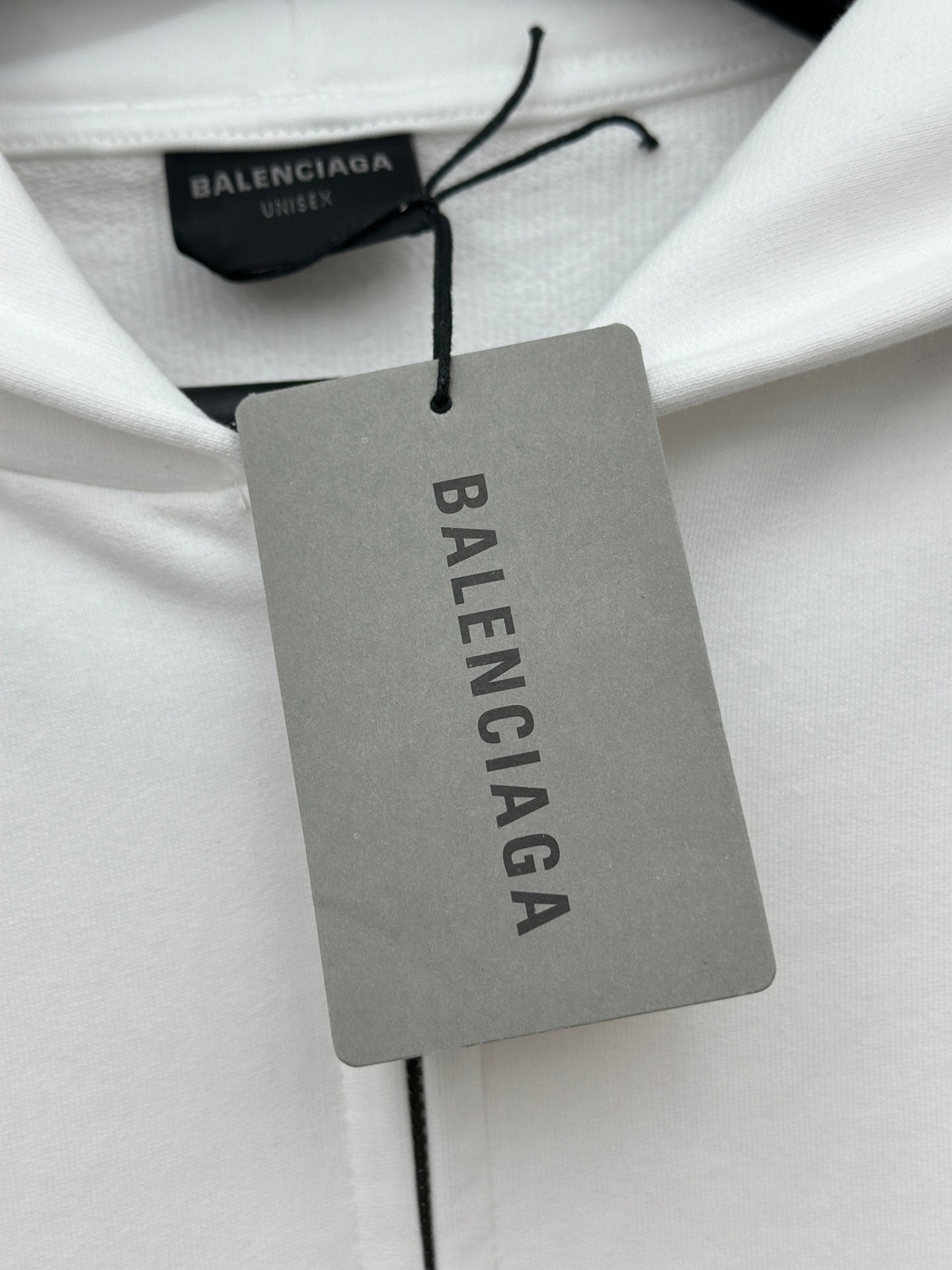 체인2호 / Balenciag*/BLCG 파리24 신제품 PARIS SOCCER HOODIE 미디엄 지퍼 후드 후드