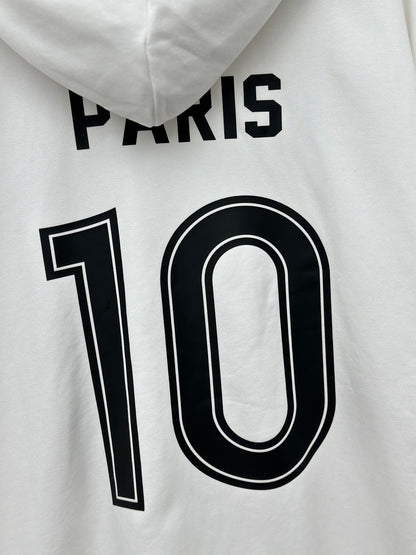 체인2호 / Balenciag*/BLCG 파리24 신제품 PARIS SOCCER HOODIE 미디엄 지퍼 후드 후드