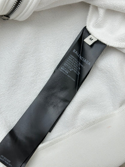 체인2호 / Balenciag*/BLCG 파리24 신제품 PARIS SOCCER HOODIE 미디엄 지퍼 후드 후드