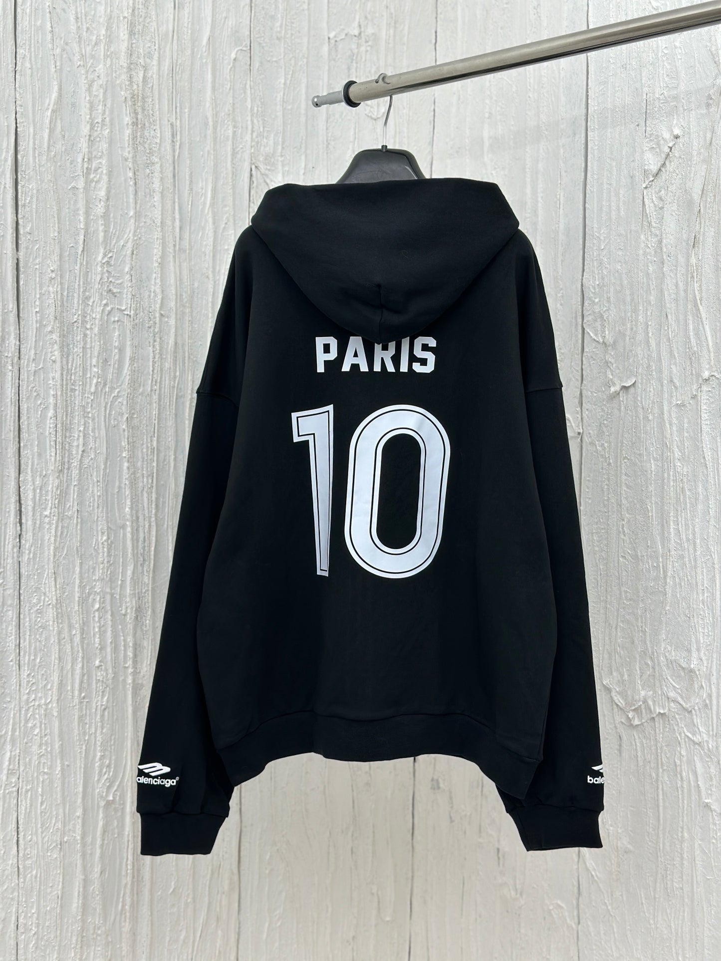 체인2호 / Balenciag*/BLCG 파리24 신제품 PARIS SOCCER HOODIE 미디엄 지퍼 후드 후드