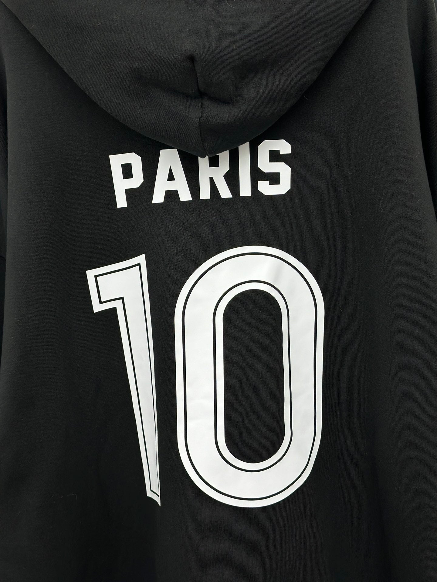 체인2호 / Balenciag*/BLCG 파리24 신제품 PARIS SOCCER HOODIE 미디엄 지퍼 후드 후드