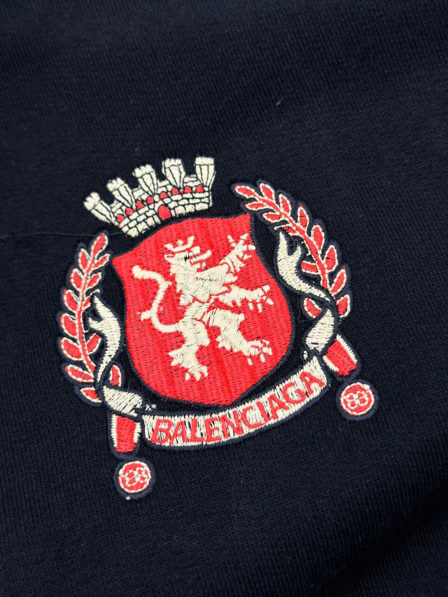 체인2호 / Balenciag*/BLCG 파리24 신제품 PARIS SOCCER HOODIE 미디엄 지퍼 후드 후드