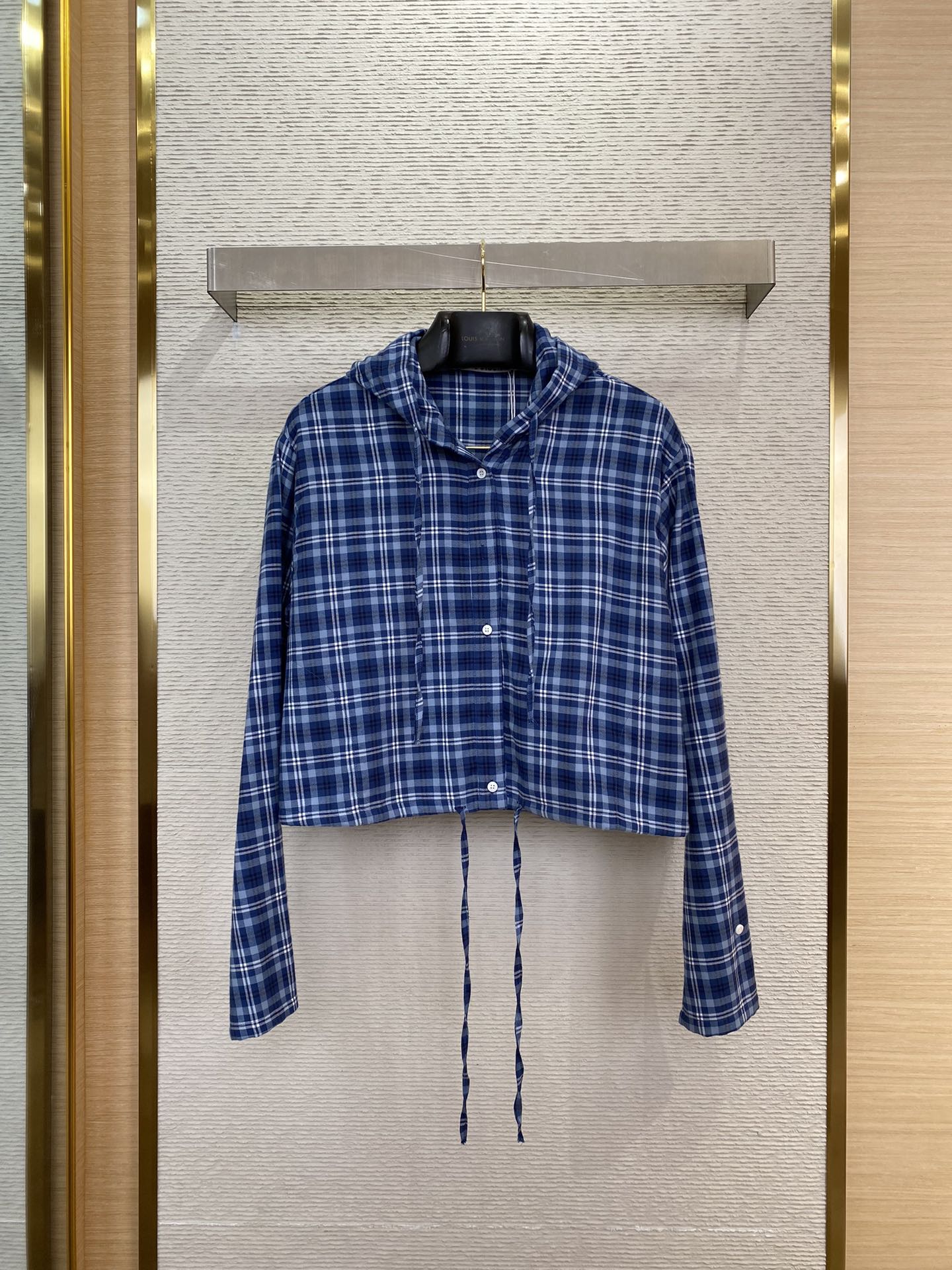 체인2호 / ACNE 체크 후드 셔츠