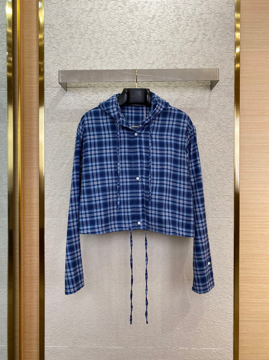 체인2호 / ACNE 체크 후드 셔츠