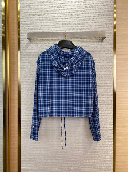 체인2호 / ACNE 체크 후드 셔츠