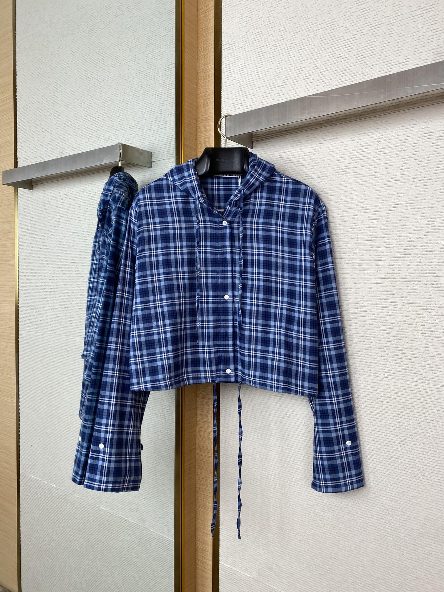 체인2호 / ACNE 체크 후드 셔츠