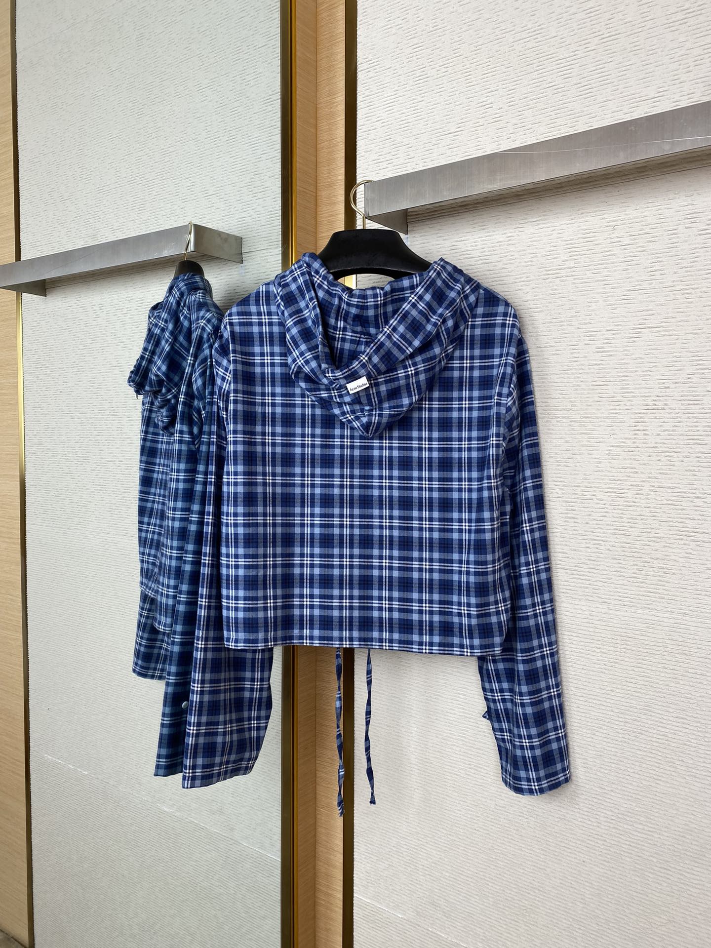 체인2호 / ACNE 체크 후드 셔츠