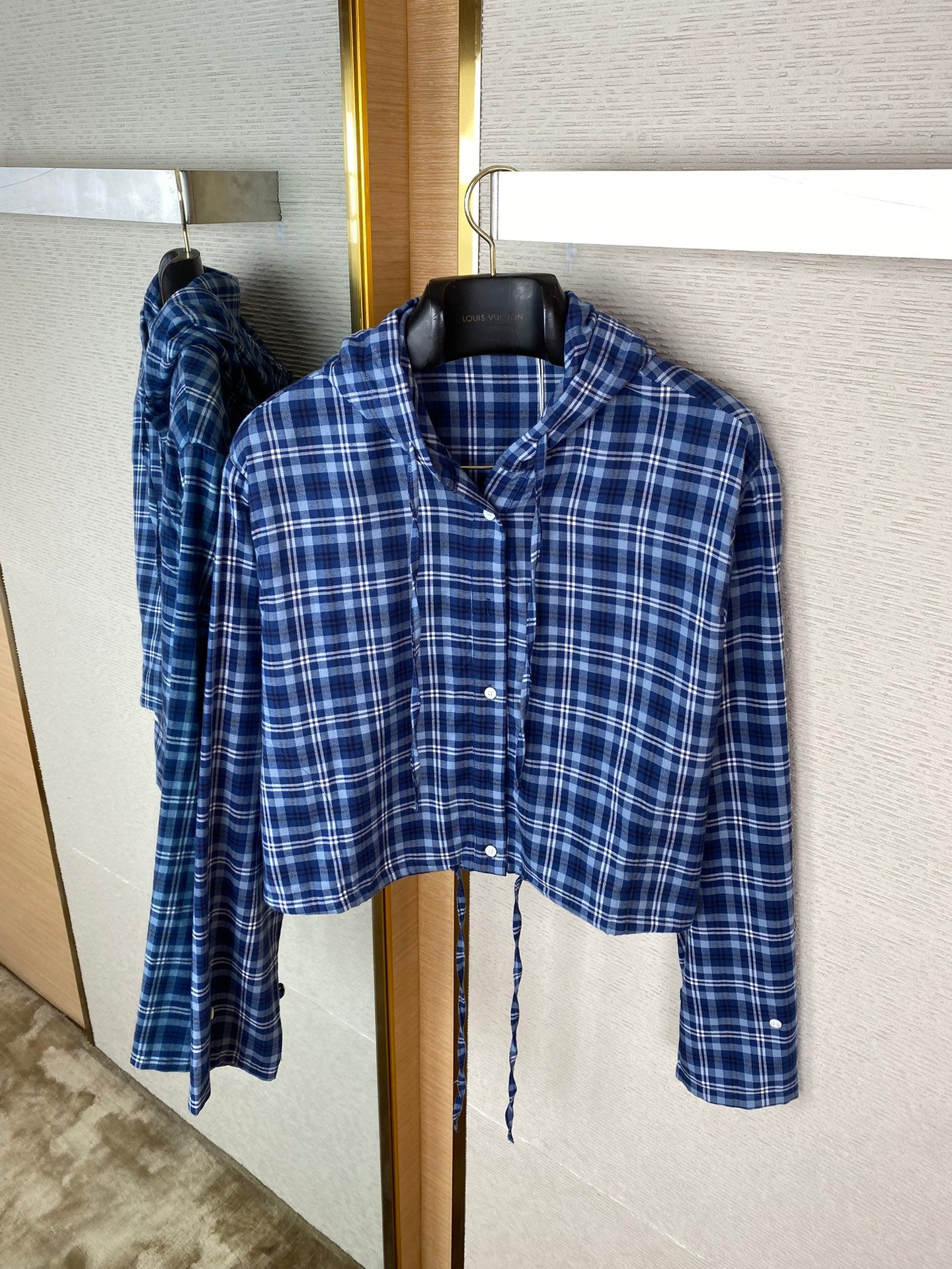 체인2호 / ACNE 체크 후드 셔츠