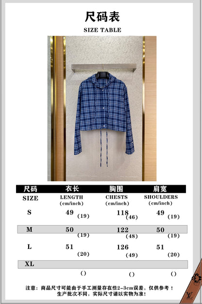 체인2호 / ACNE 체크 후드 셔츠