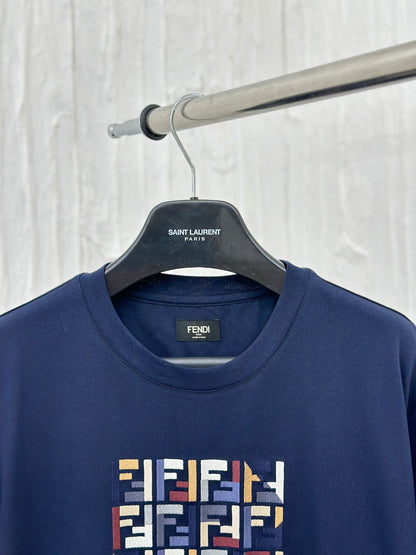 체인2호 / 펜디24 봄·여름 신상 칠석 한정 라인 면 반팔 티셔츠